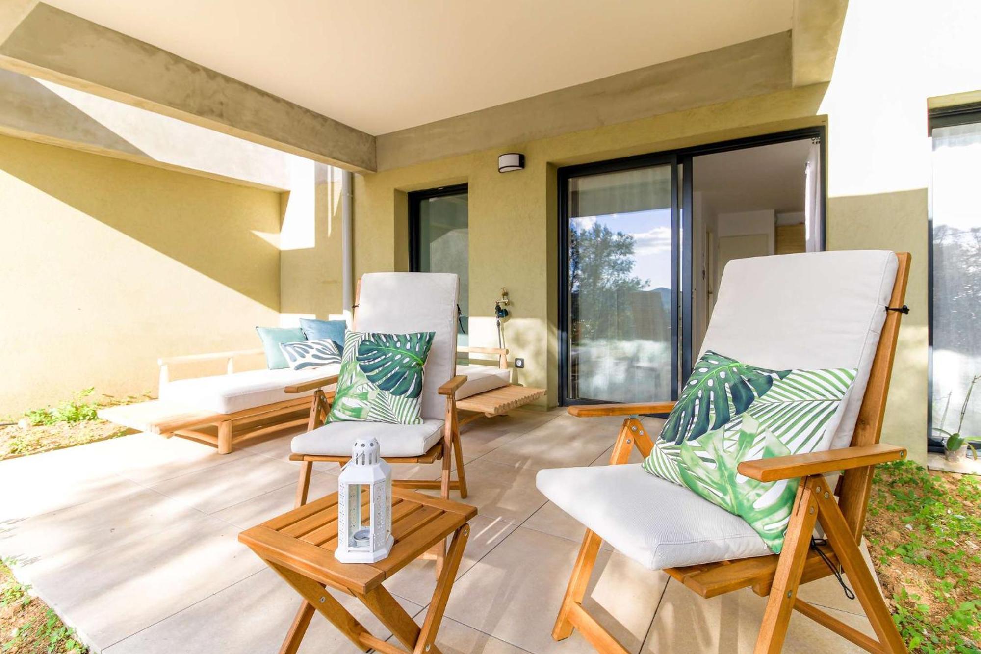 Select'Sohome - Joli Appartement Avec Jardin Privatif Et Parking - Capnat-F08 Bormes-les-Mimosas Bagian luar foto